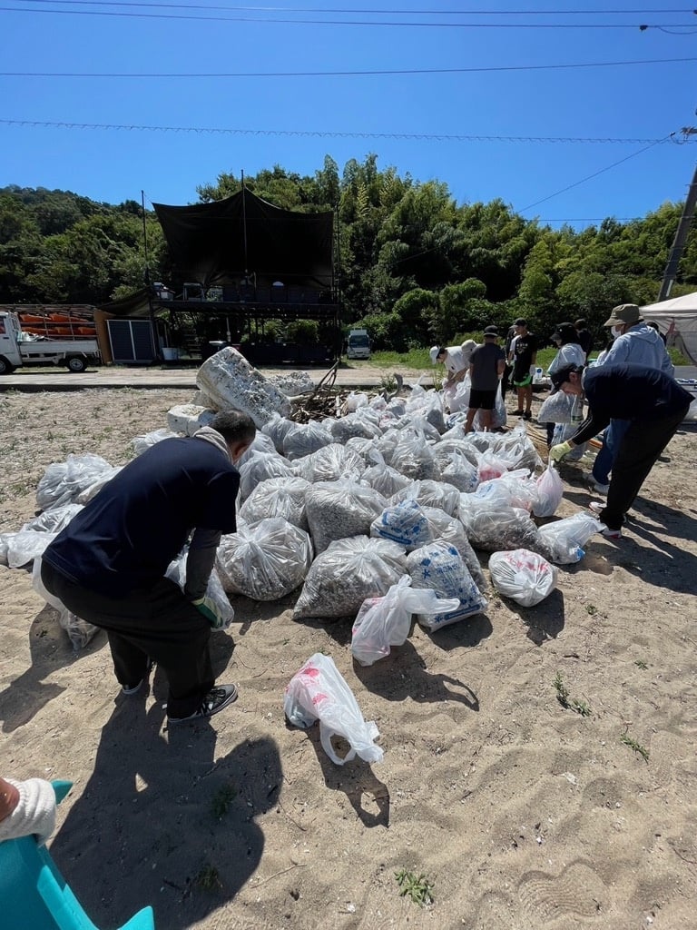 海洋ゴミ問題ジブンゴト化プロジェクトin似島